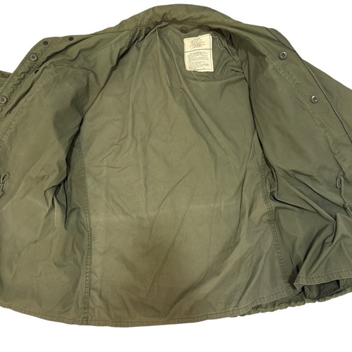 Vintage 1975 M65 Field Jacket - Authentic Vietnam War Era - DSA100-75-C-1200 - Picture 3 of 10