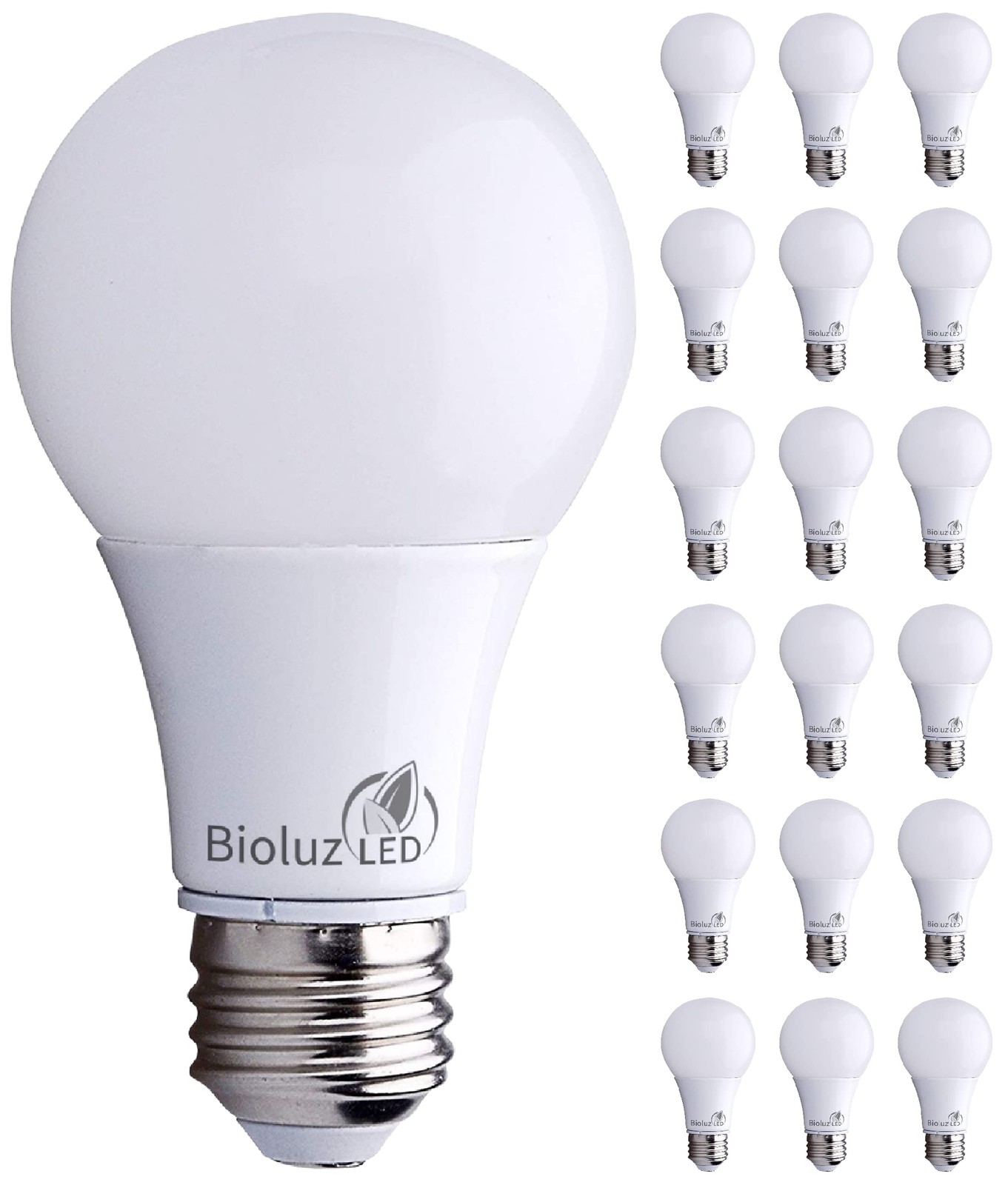 3000k Soft White 9 Watts = 60w Light Bulbs Non-dimmable A...