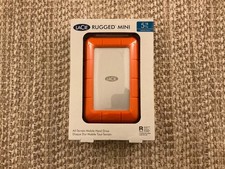 LaCie Rugged Mini 5TB Portable External Hard Drive USB 3.0 HDD BRAND NEW!!!!!!!!