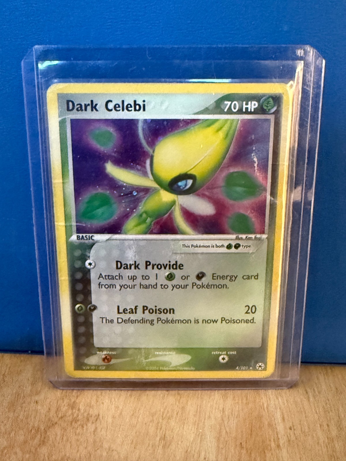Dark Celebi 4/10  Pokemon Card Nintendo Holo Rare