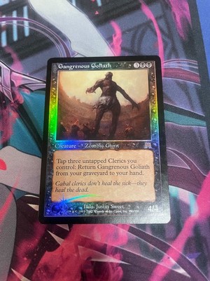 MTG - GANGRENOUS GOLIATH - FOIL - ONSLAUGHT - MP - RARE