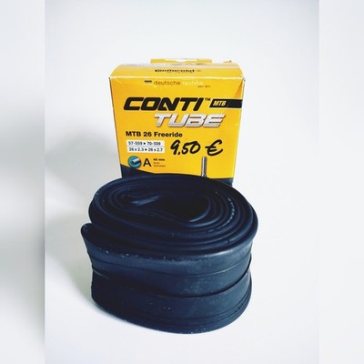 26 Zoll Continental Schlauch MTB 26 Freeride 57-559-70-559 AV 40mm Conti Tube