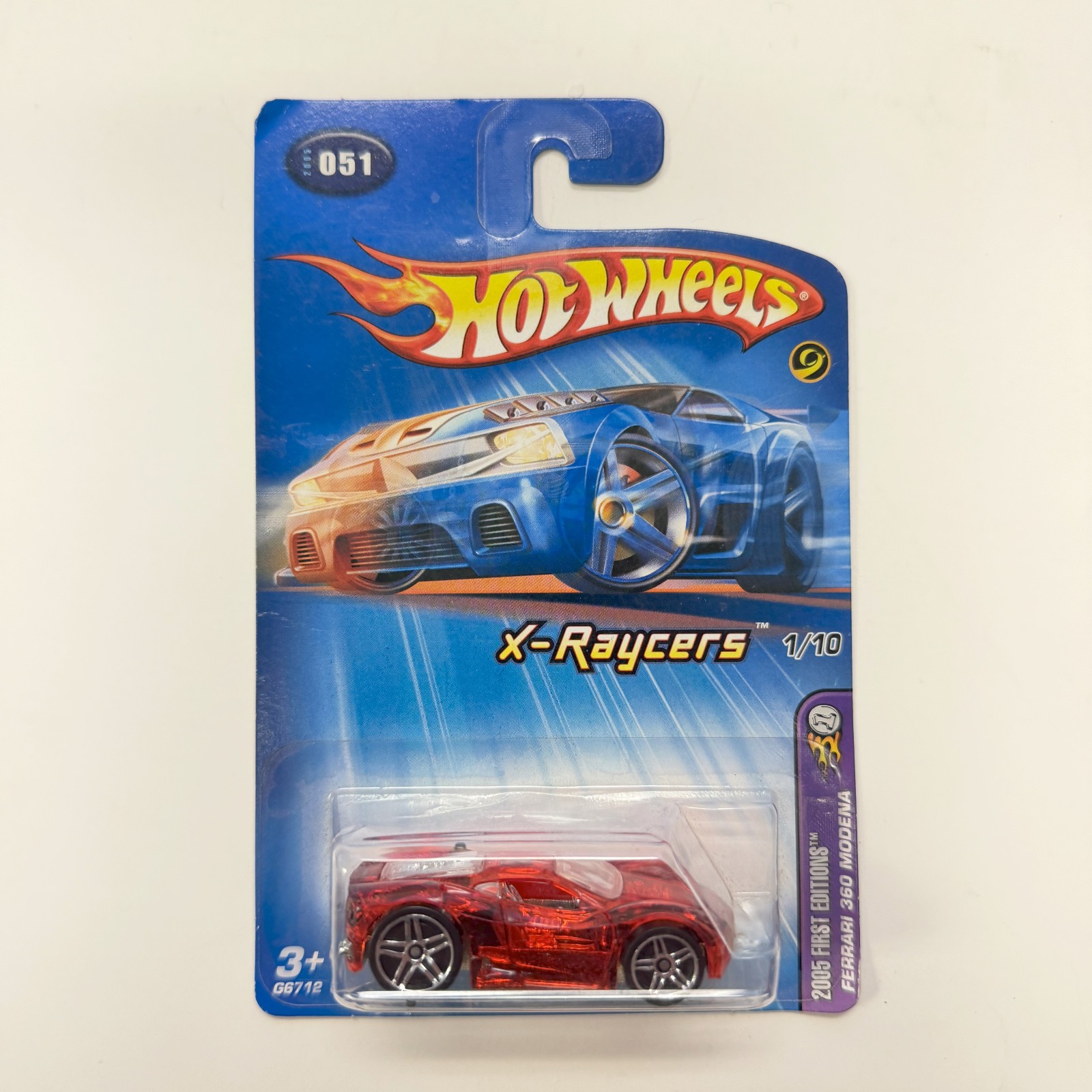 Hot Wheels X-Raycers 2005 FIrst Editions Ferrari 360 Modena