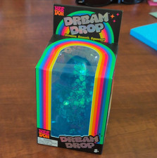 Nee Doh Dream Drop Blue Squeeze Toy w/ Splash Display Stand, Ages 3 26093NAB