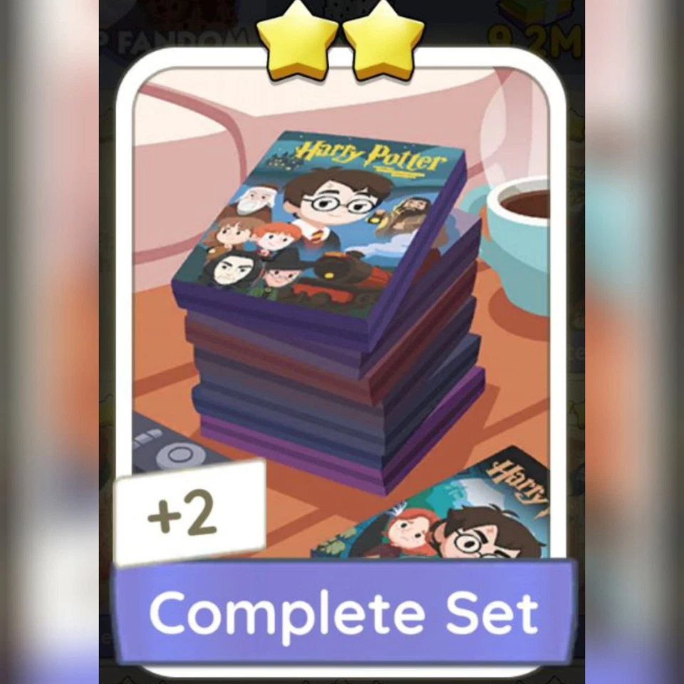 1 x Complete set sticker (⭐⭐) set 10 - Mono_poly_ Go sticker (Fast sending)