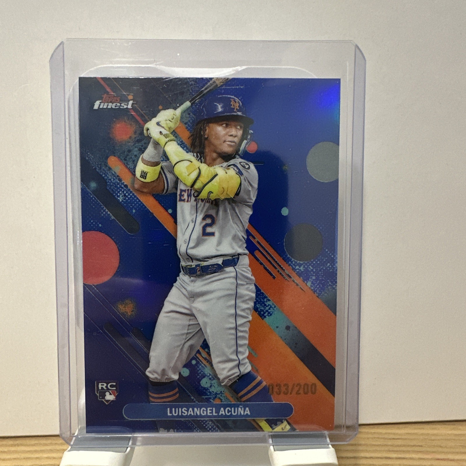 Luisangel Acuna RC 2025 Topps Finest Baseball Common Blue /200 