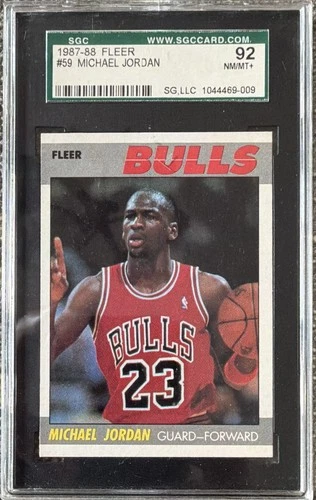 Jordan 1987 Fleer Jordan #59