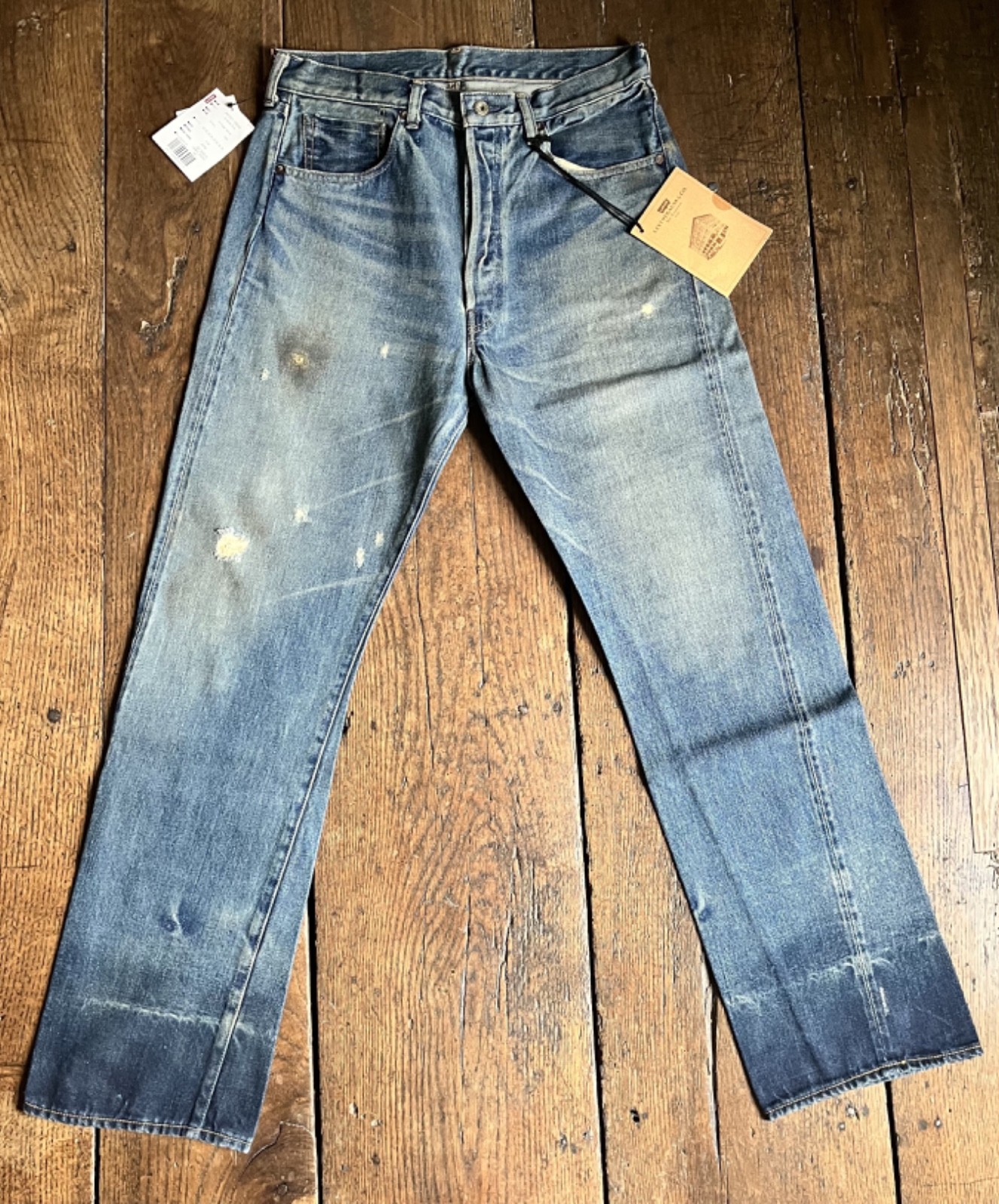 RARE LVC® Limited Edition 1944 501® WW2 Jeans W32" L34" Redline Selvedge Levi's® image 2