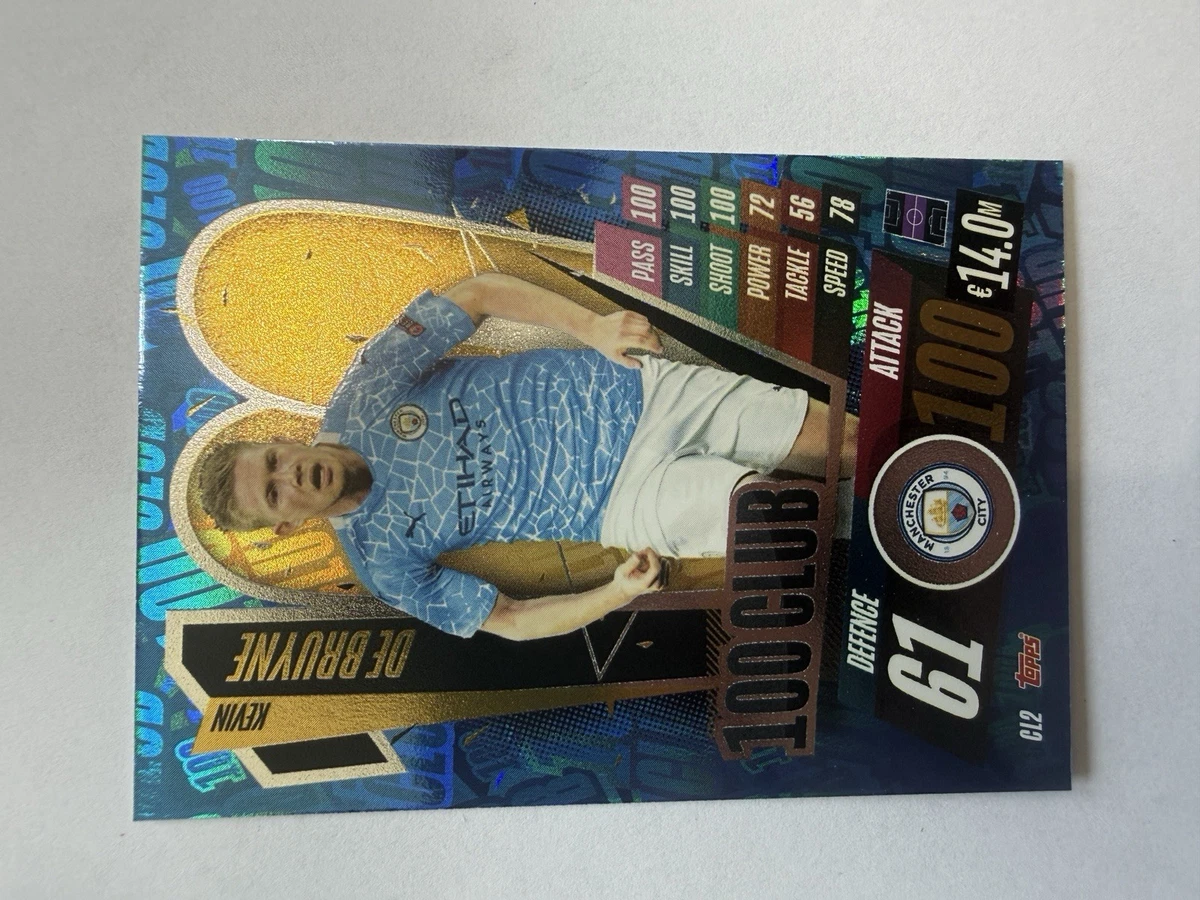 Topps Match Attax UEFA Champions League 2020-21 Kevin de Bruyne