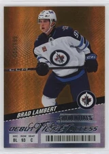 2024 Upper Deck Credentials Debut Ticket Access Orange 45/199 Brad Lambert 1g0e