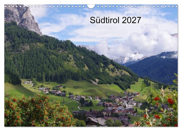 SüDtirol 2027 (Wandkalender 2027 Din A3 Quer), Calvendo Monatskalender-image