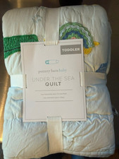 Pottery Barn Kids Under The Sea Baby Quilt Crib Toddler Size