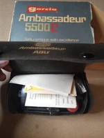 Listingvtg Abu Garcia Ambassadeur 5500C high speed Reel In Box w/case Excellent Cond
