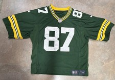 Green Bay Packers Jordy Nelson Jersey Mens S 87 NFL Nike On Field Stitched