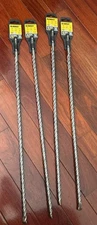 DeWalt  1/2" x 24" Rock Carbide SDS Plus Hammer Drill Bit. DW5441 Lot Of 4 X