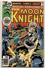 Marvel Spotlight #29 Moon Knight Marvel Comics Bronze Age Jack Kirby Cover