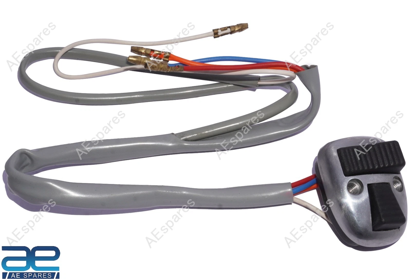 Lambretta SX GP Horn Light Dipper Switch Black Buttons