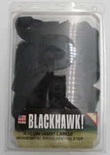 Blackhawk Horizontal Shoulder Holster Size 16 Auto 3.25-3.75 length 40HS16BK-LG