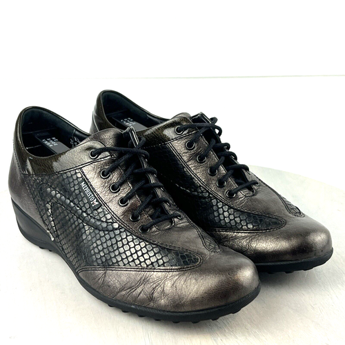 Scarpe da passeggio Mephisto Leccia in pelle bronzo da donna US 7 Made in France