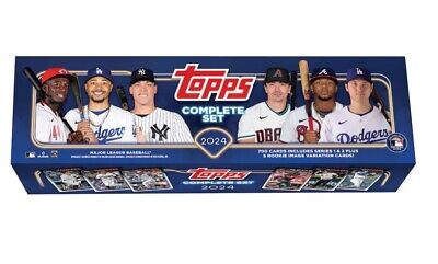 2024 Topps Baseball Complete Set Factory Sealed w/ RC 2024 Topps Baseball Complete Set Factory Sealed w/ RC