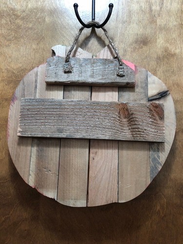 APPLE Plaque Large Pallet Wood Wall Decor Art Sign Picture Reclaimed Homecrafted - Picture 5 of 7
