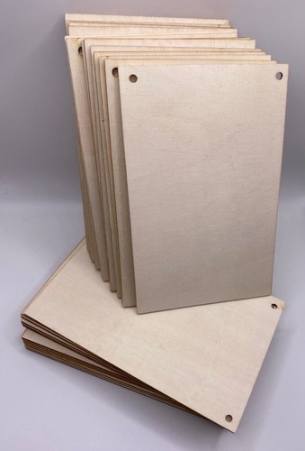 Wooden Craft Plaques | Various Sizes And Shapes | Solid Wood And Balsa Wood - Picture 10 of 13