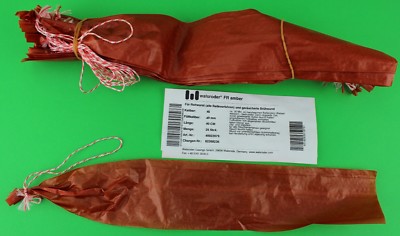 Walsroder FR amber 45/40 1 Bd /25 Stück für Salami Rohwurst Kunstdarm