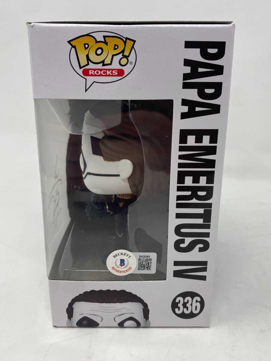 【TOBIAS FORGE直筆サイン入り】限定Funko POP! Ghost Tobias Forge Signed Funko POP Ghost Papa Emeritus III