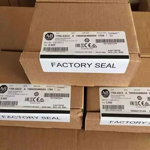 New Factory Sealed AB 1769-ASCII SER A CompactLogix ASCII Interface Module AB - Picture 2 of 3
