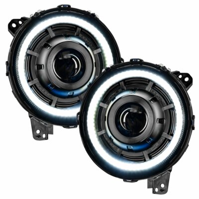 Oracle Lighting Oculus Bi-LED Projector Headlights For 2018-2021 Jeep Wrangler