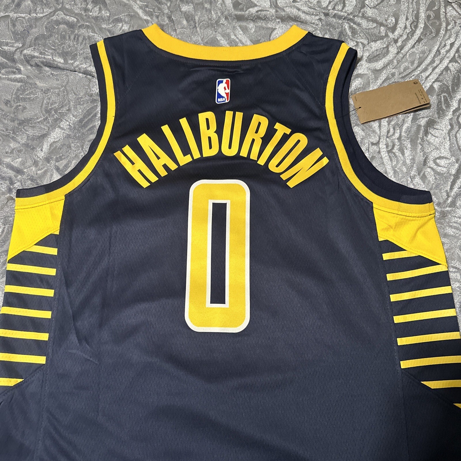 Tyrese Haliburton Jersey Indiana Pacers Blue Icon Edition 0 Large eBay