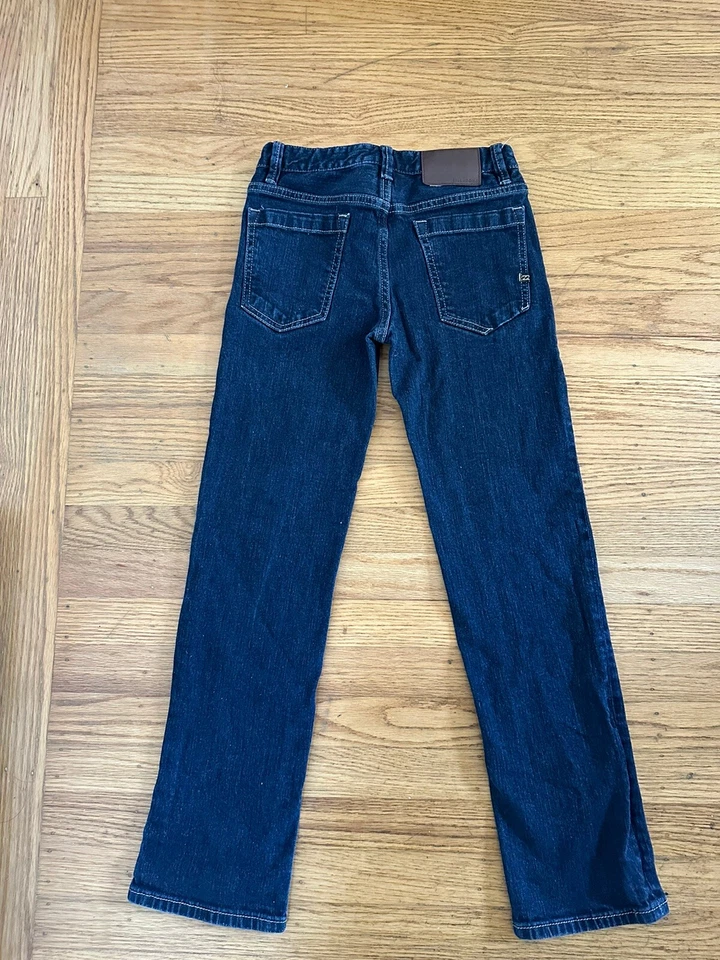 Billabong Youth 男孩 25x25 修身弹力牛仔裤裤子深蓝色牛仔布 25 — 第 4/4 张图片