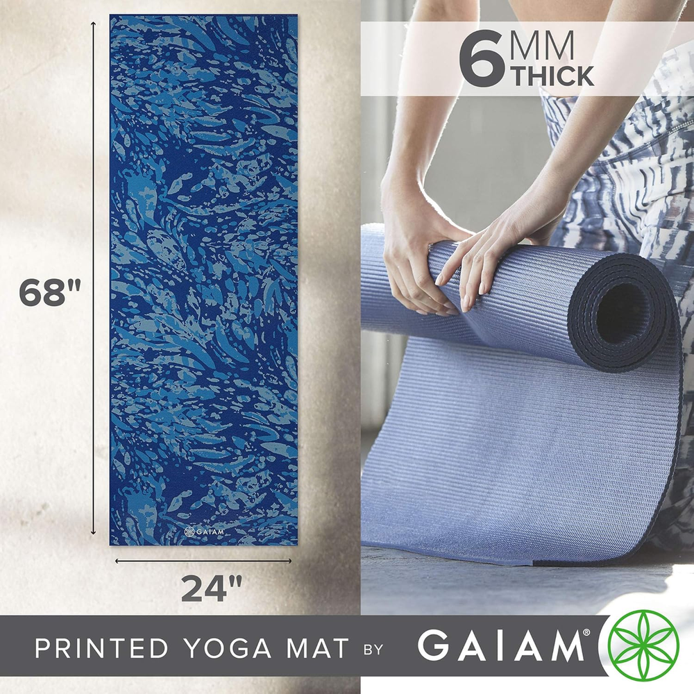 Eco-Friendly Premium Print Yoga Mat for Comfort and Style Eco-Friendly Premium Print Yoga Mat for Comfort and Style