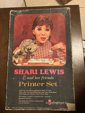 Vintage 1962 Colorforms Shari Lewis  Her Friends Lamb chop Printer Set w/ BOX