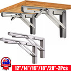 <!--F#f_0-->2x Stainless Steel Folding Table Bracket 8-20