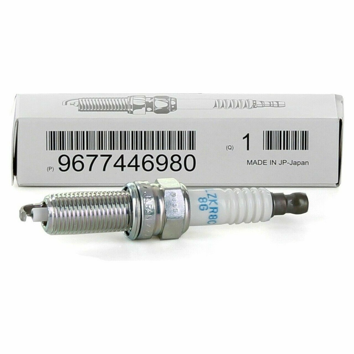 こう。 9677446980 Set 4 Spark Plugs Original Citroen/Peugeot RCZ