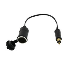 Dc 12v 24v Eu Plug For Bmw Din Hella Motorcycle Charger To Car Cigarette Lighter