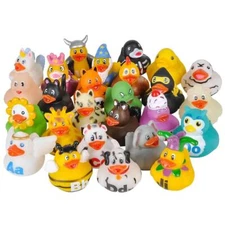 RI One Pack of 26 Alphabet Rubber Duckies 2" each