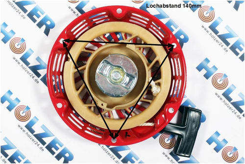 Avviatore a Fune per Motori a Benzina Da 5,5 E 6,5 CV E Generatori Di Elettricit - Foto 3 di 4