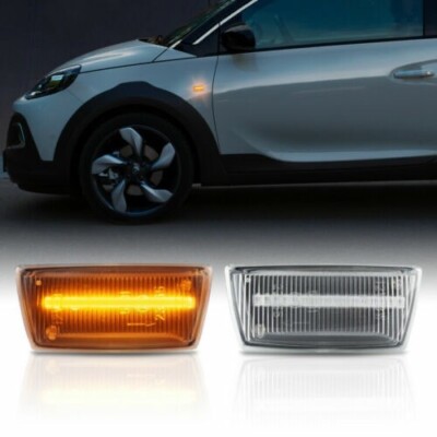 LED Side Indicator Clear Glass For Opel Insignia A, Meriva B, Zafira B [71010]