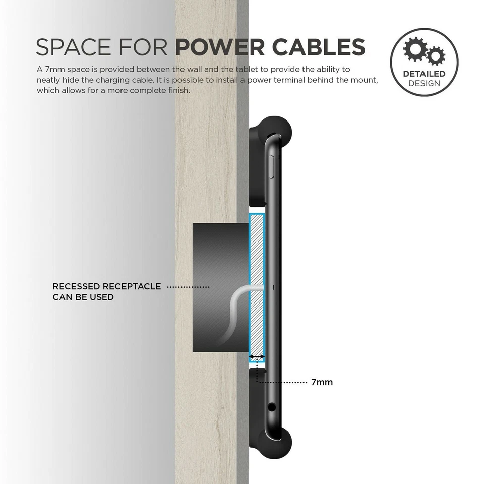iPad Wall Mount - elago® Home Hub Wall Mount [Black] - Image 4 of 4
