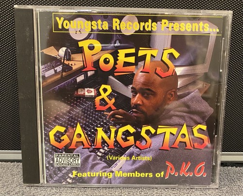 Youngsta Records Presents Poets & Gangstas Featuring P.K.O. PKO CD Rap Hip Hop