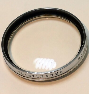 VoigtlanderFocar C  47mm Filter 345/47 Germany Nocton  (slip on type) close up