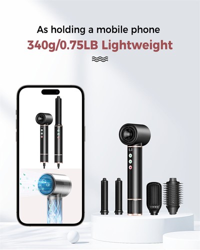 5 in 1 Haarbürste Haarstyler, Airstyler, Lockenstab, Haarstyler, Hair dryer DHL - Bild 6 von 16
