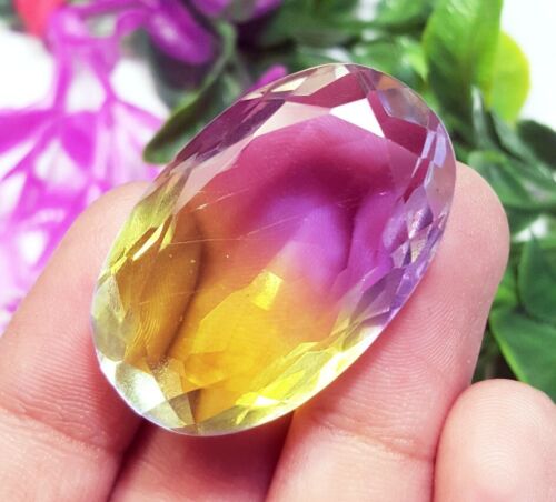 Brazilian Doublet Alexandrite 48.50 Ct Certified Loose Gemstones With Free Gift - Picture 4 of 8