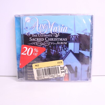 Ave Maria: The Ultimate Sacred Christmas Album (CD 2000) New Cracked Case