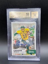 2016 Classics Carson Wentz auto /25 significant signatures BGS 10 10
