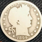 LOT #RR 32  1899-O  BARBER QUARTER