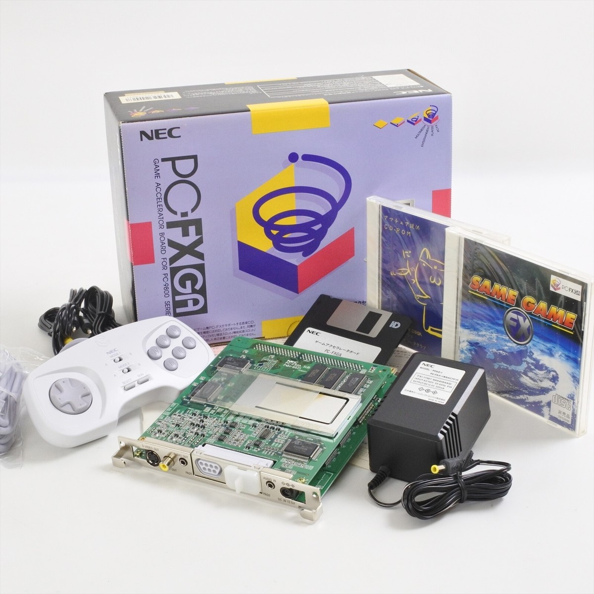 PC-FX GA GAME ACCELERATOR BOARD Boxed FOR PC-9800 SERIES -VERY PC-FX GA GAME ACCELERATOR BOARD Boxed FOR PC-9800 SERIES -VERY