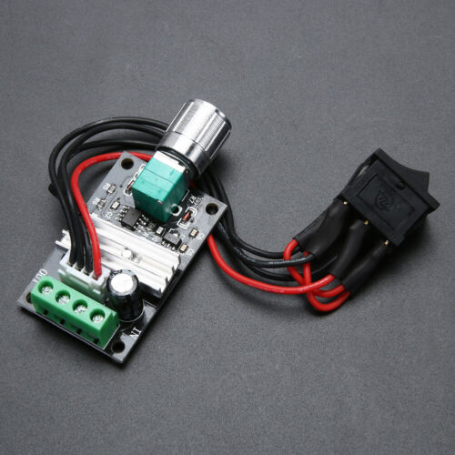 6V 12V 24V 3A PWM DC Motordrehzahlregler Vorwärts High Power Rückwärts /W Schalter - Bild 3 von 5